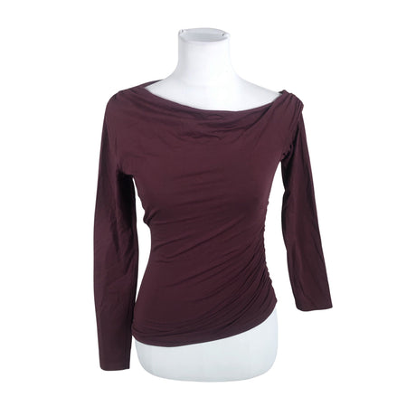 Unisex Abercrombie&Fitch - Tricot shirt, size 36 - Wine red ()