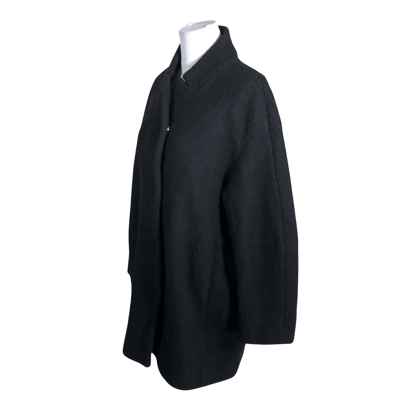 Unisex Marimekko - Wool coat, size 38 - Black (3)