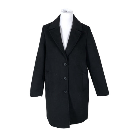 Unisex Tom Tailor - Wool coat, size 38 - Black ()