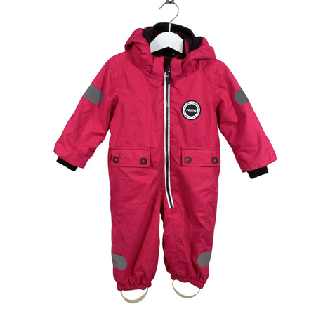 Unisex Reima - Winter overall, size 68 - 74 - Pink ()