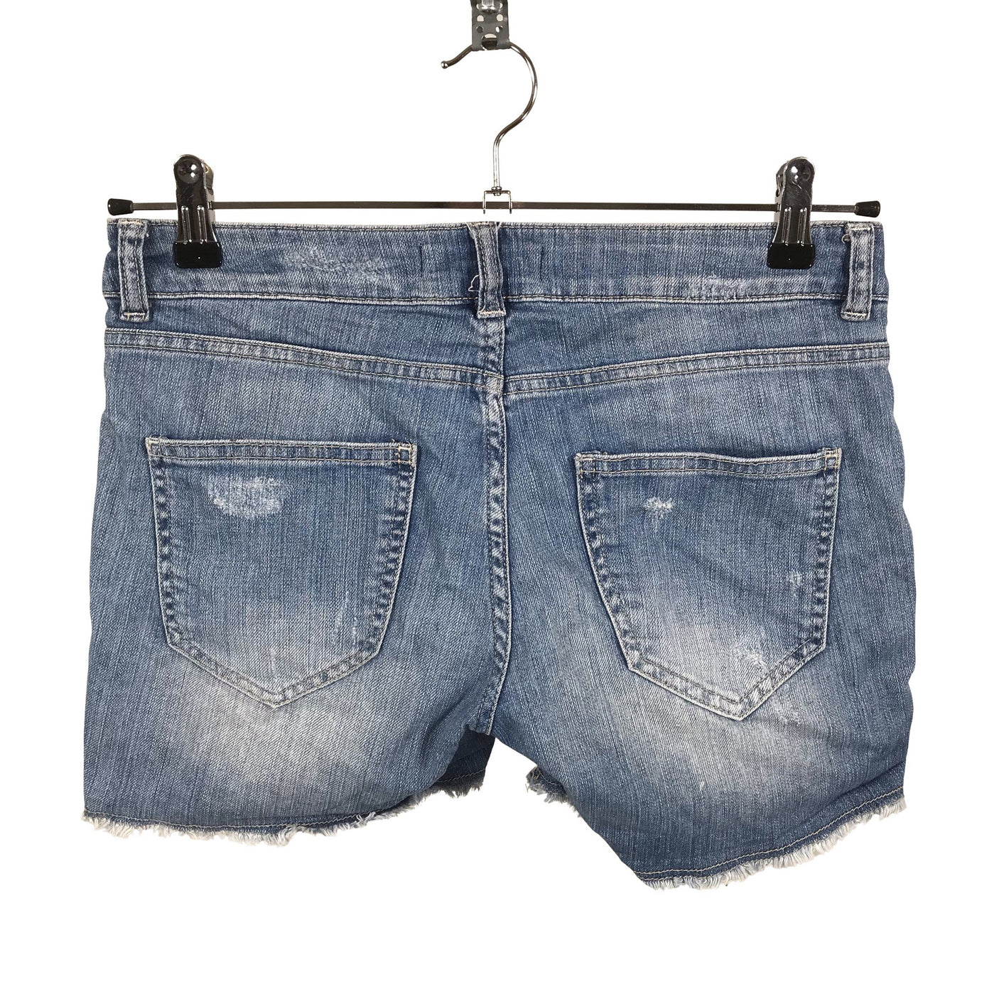 Unisex Lindex - Denim shorts, size 36 - Blue (2)
