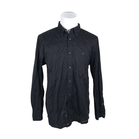Unisex Tommy Hilfiger - Collared shirt, size XL - Black ()