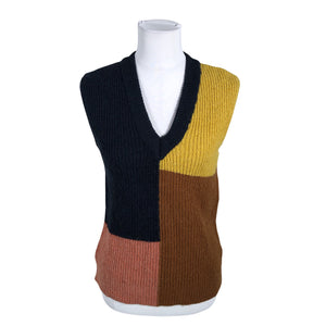 Unisex Nümph - Knit vest, size XS - Yellow (1)
