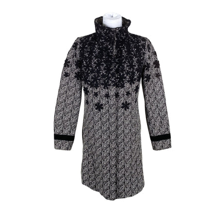 Unisex Cream - Trench coat, size 38 - Black ()