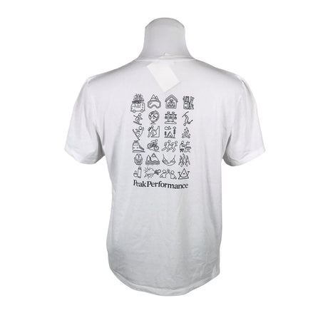 Unisex Peak Performance - T-shirt, size L - White (2)