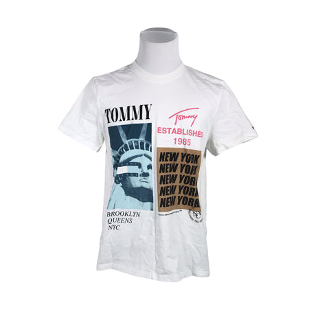 Unisex Tommy Jeans (Tommy Hilfiger) - T-shirt, size L - White ()