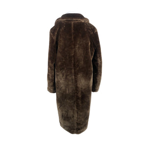 Unisex Studio Untold - Faux fur coat, size 42 - Brown (2)