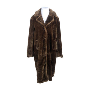 Unisex Studio Untold - Faux fur coat, size 42 - Brown (1)
