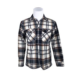 Unisex Jack & Jones - Flannel shirt, size S - Brown (1)