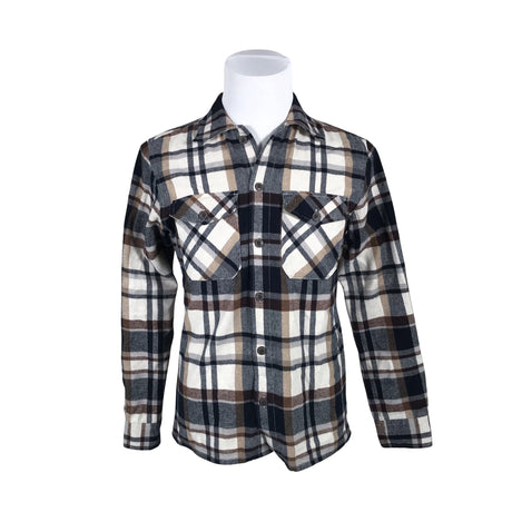 Unisex Jack & Jones - Flannel shirt, size S - Brown ()