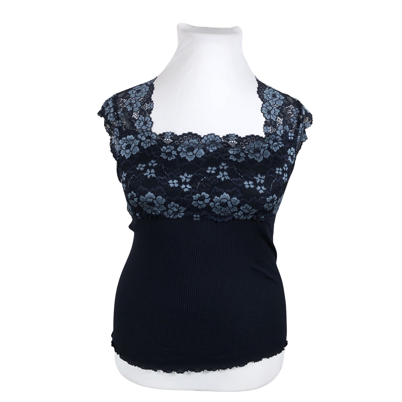 Unisex Rosemunde - Tricot tank top, size 42 - Blue (1)
