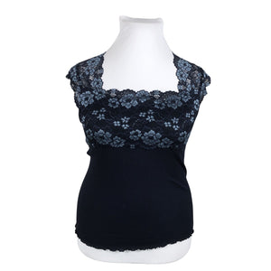 Unisex Rosemunde - Tricot tank top, size 42 - Blue (1)