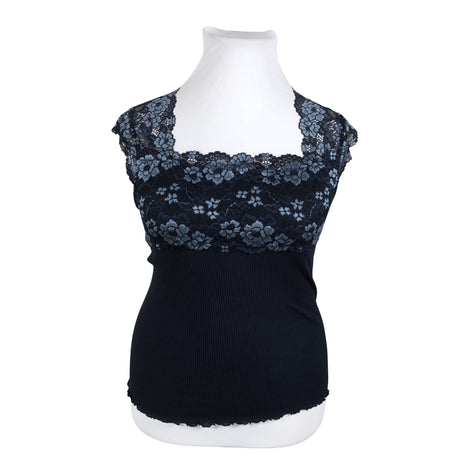 Unisex Rosemunde - Tricot tank top, size 42 - Blue ()