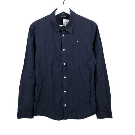 Unisex Tommy Hilfiger - Collared shirt, size 170 - 176 - Blue ()