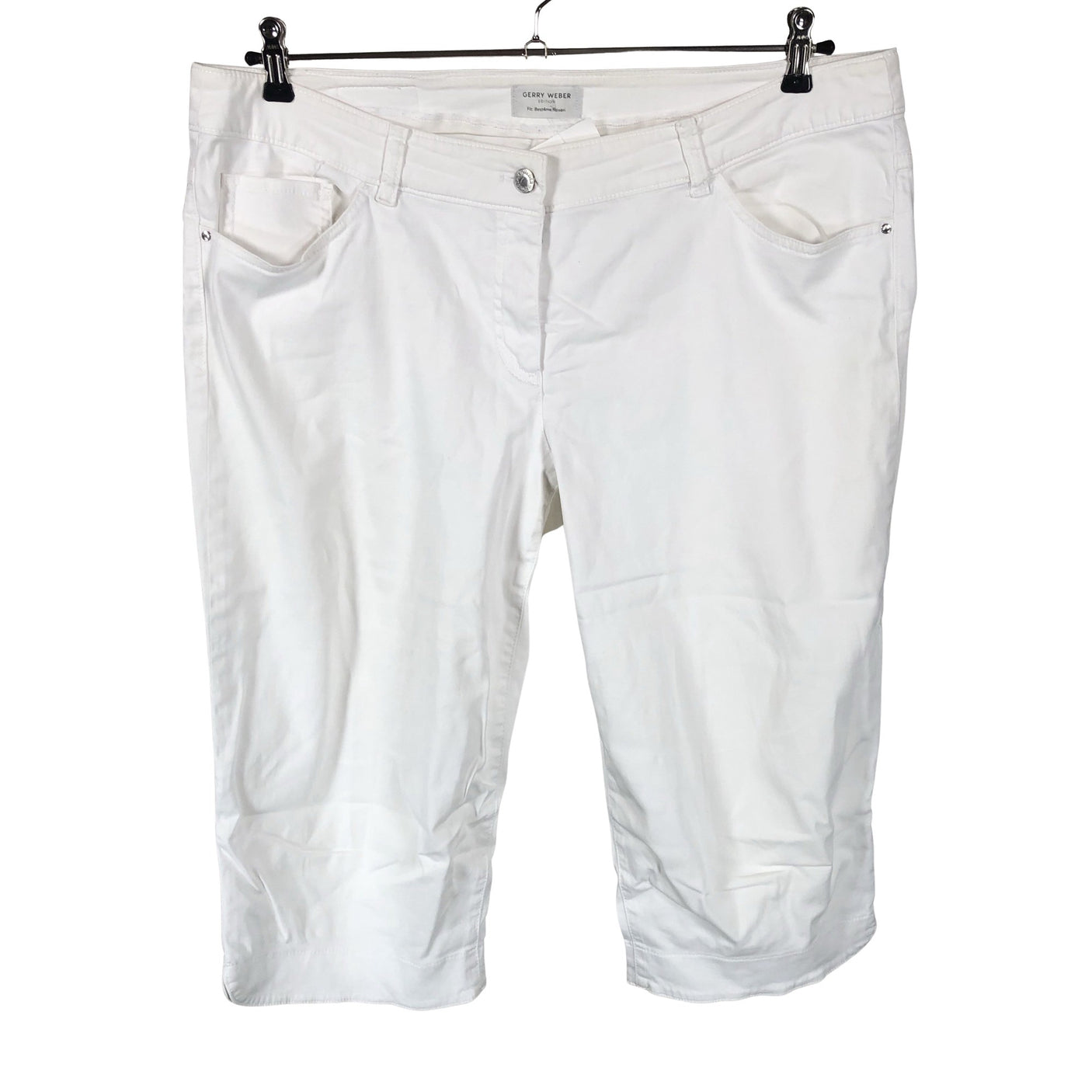Unisex Gerry Weber - Capri pants, size 46 - White (1)