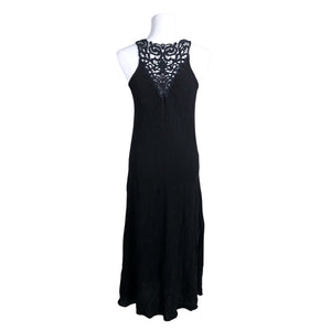 Unisex Oasis - Maxi dress, size 36 - Black (2)