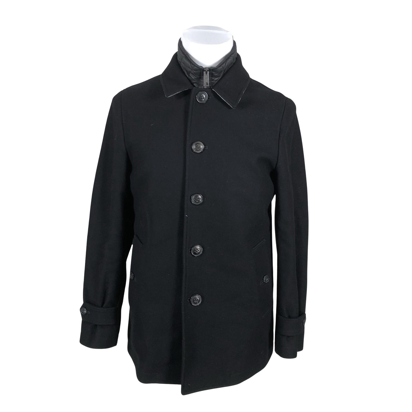 Unisex Burberry - Wool coat, size M - Black (2)