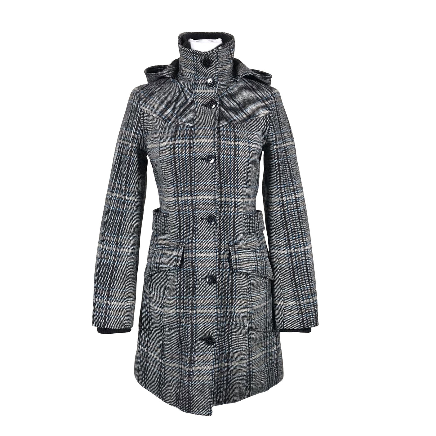Unisex Esprit - Wool coat, size 34 - Gray (1)