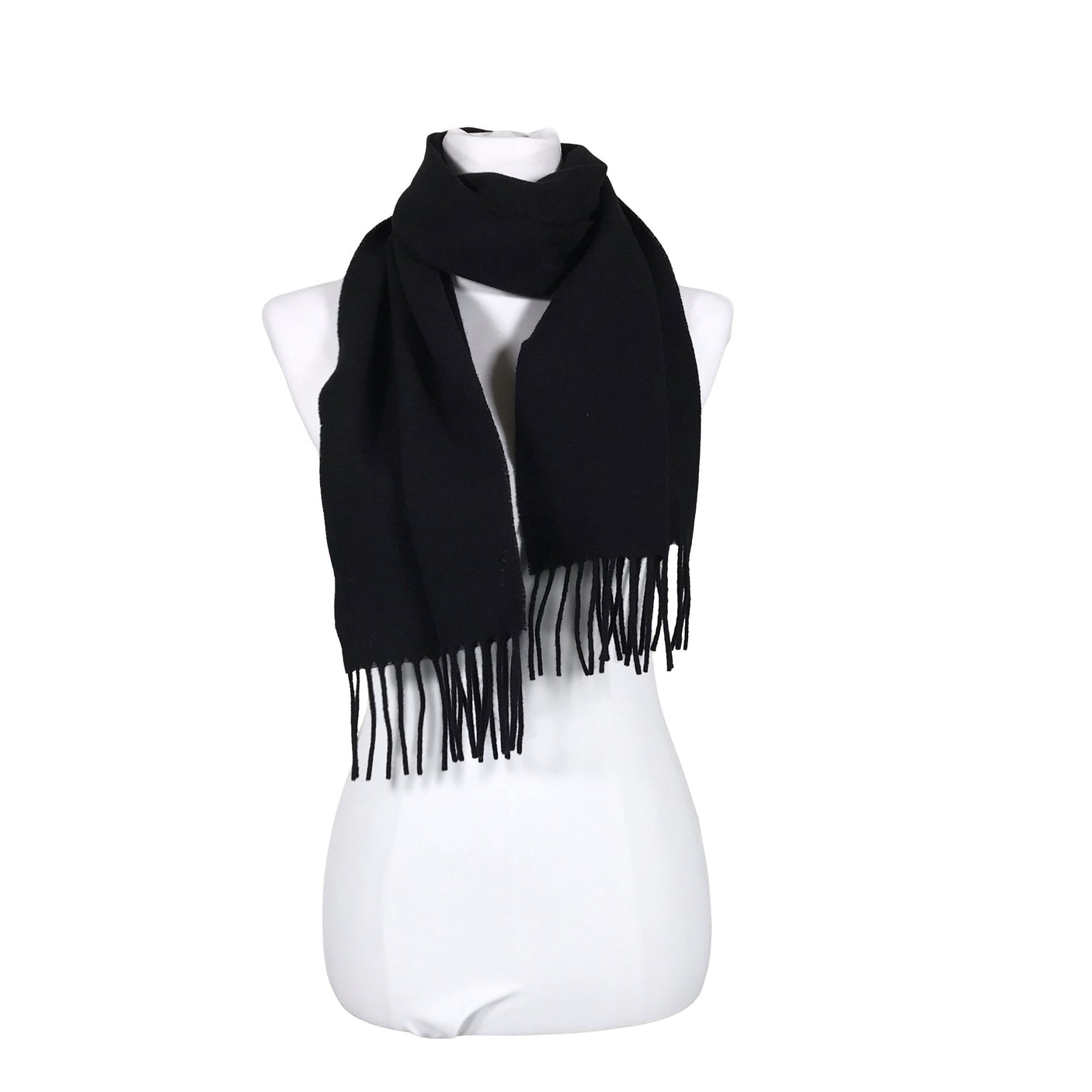 Unisex Trendy Line - Scarf, size Ei kokoa - Black (1)