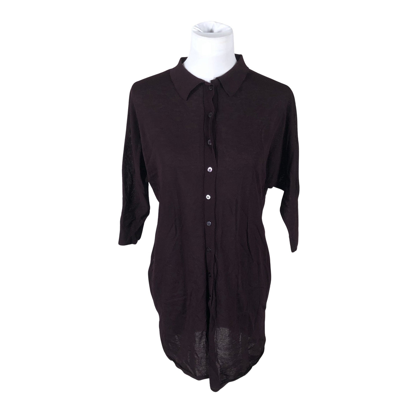 Unisex Phase Eight - Knit tunic, size 34 - Wine red (1)