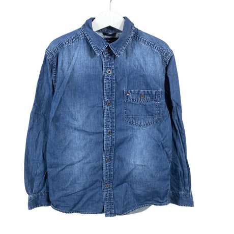 Unisex Tommy Hilfiger - Denim shirt, size 128 - 134 - Blue ()