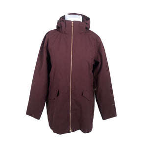Unisex Raiski - Outdoor jacket, size 44 - Wine red (1)