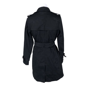 Unisex R-collection - Trench coat, size 36 - Black (2)