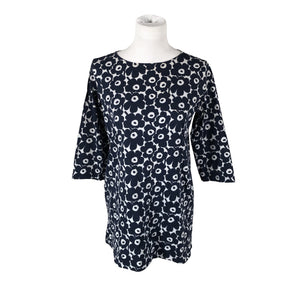 Unisex Marimekko - Tricot tunic, size 38 - Blue (1)