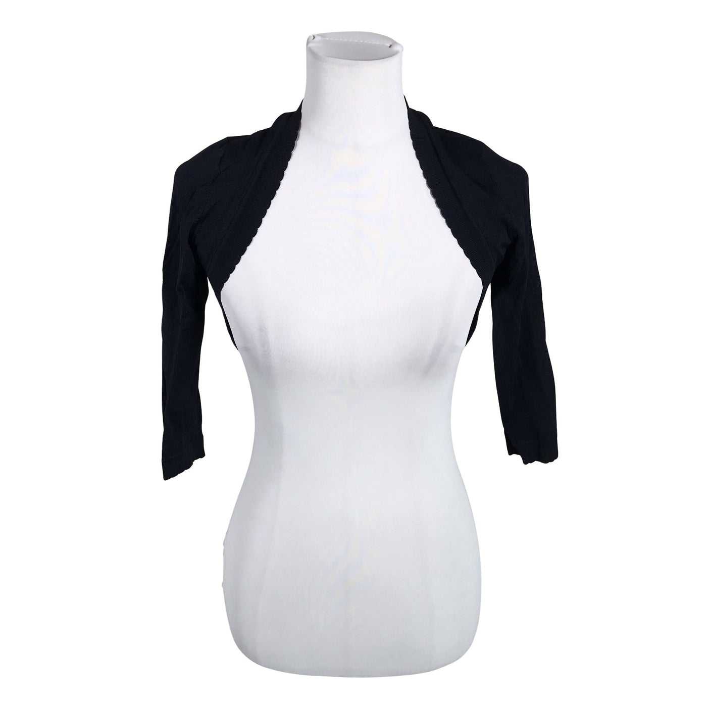 Unisex Esprit - Knit bolero jacket, size S - Blue (1)