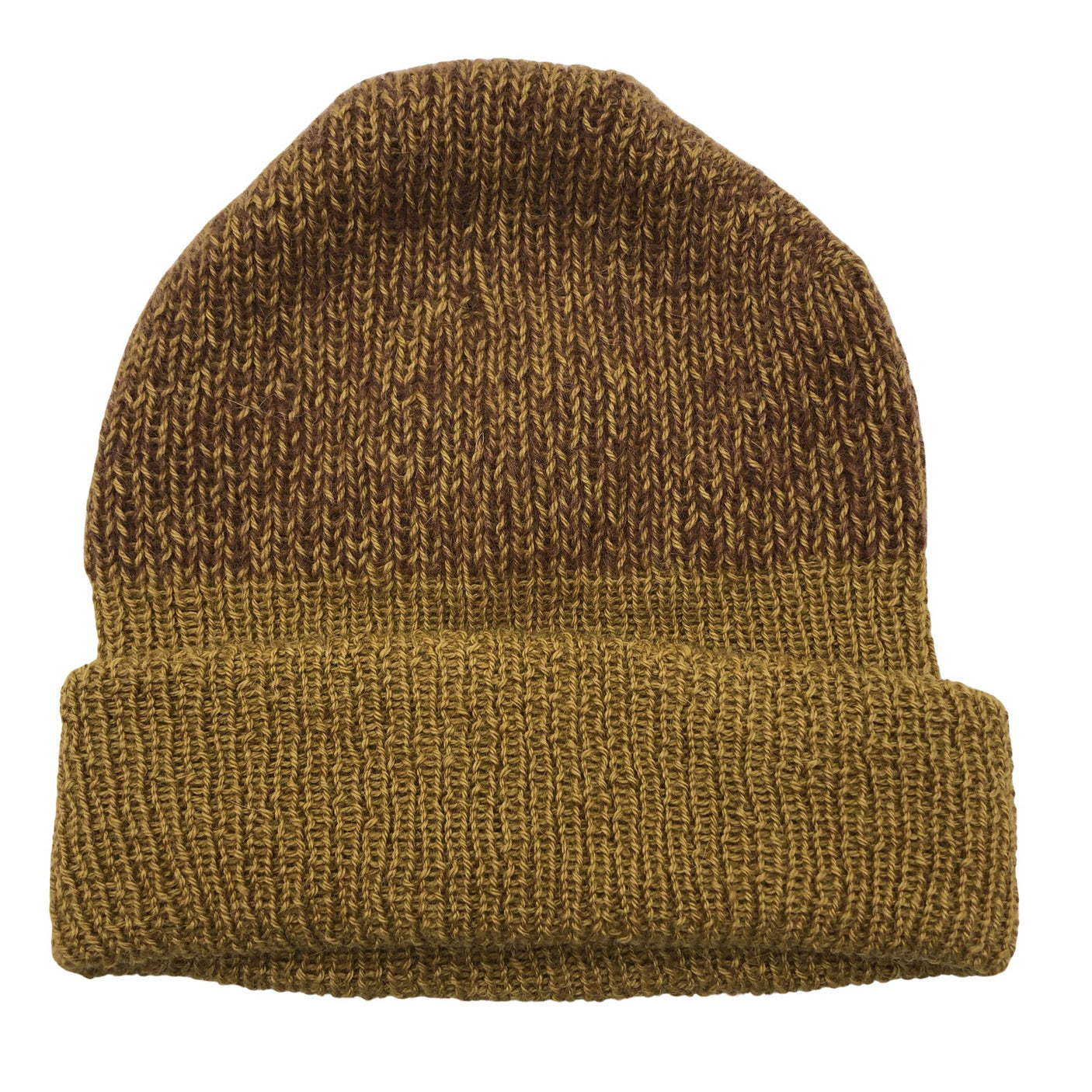 Unisex Handmade - Winter beanie, size 54 - 56 cm - Brown (1)