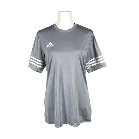 Unisex Adidas - Sports shirt, short sleeve, size 38 - Light blue ()