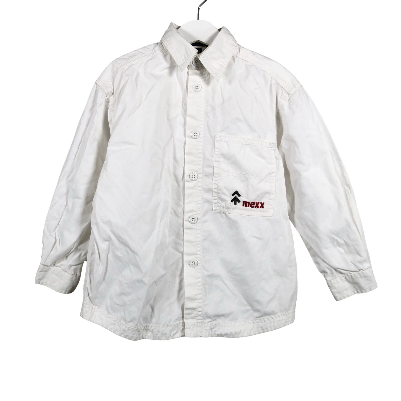 Unisex Mexx - Collared shirt, size 110 - 116 - White (1)
