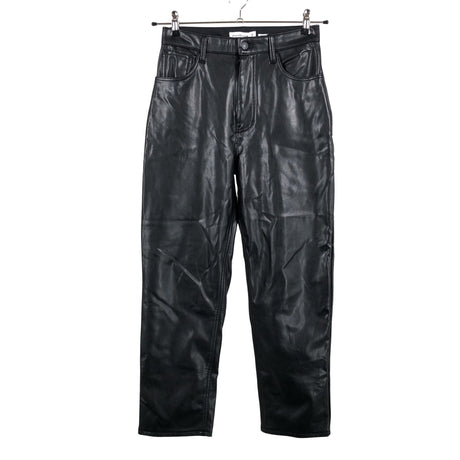 Unisex Abercrombie&Fitch - Leather pants, size W28 - Black ()