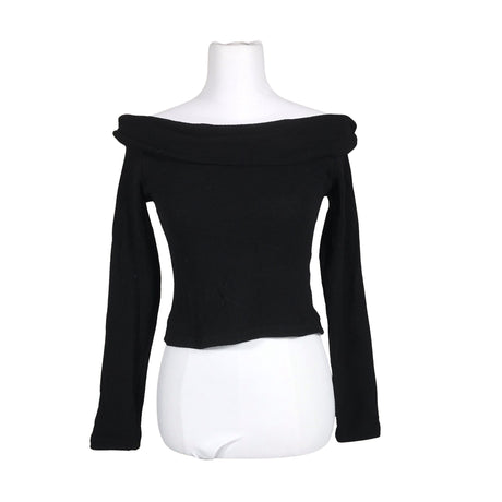 Unisex Na-KD - Tricot shirt, size 36 - Black ()