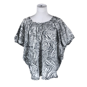 Unisex Nümph - Short-sleeved blouse, size 36 - White (1)