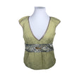 Unisex Noa Noa - Short-sleeved blouse, size 44 - Green ()