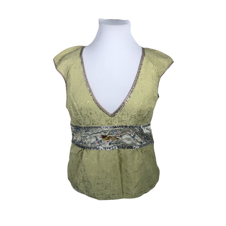 Unisex Noa Noa - Short-sleeved blouse, size 44 - Green ()