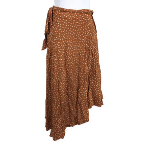Unisex Samsoe&Samsoe - Fabric skirt, size 36 - Orange (1)