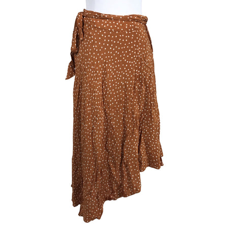 Unisex Samsoe&Samsoe - Fabric skirt, size 36 - Orange ()