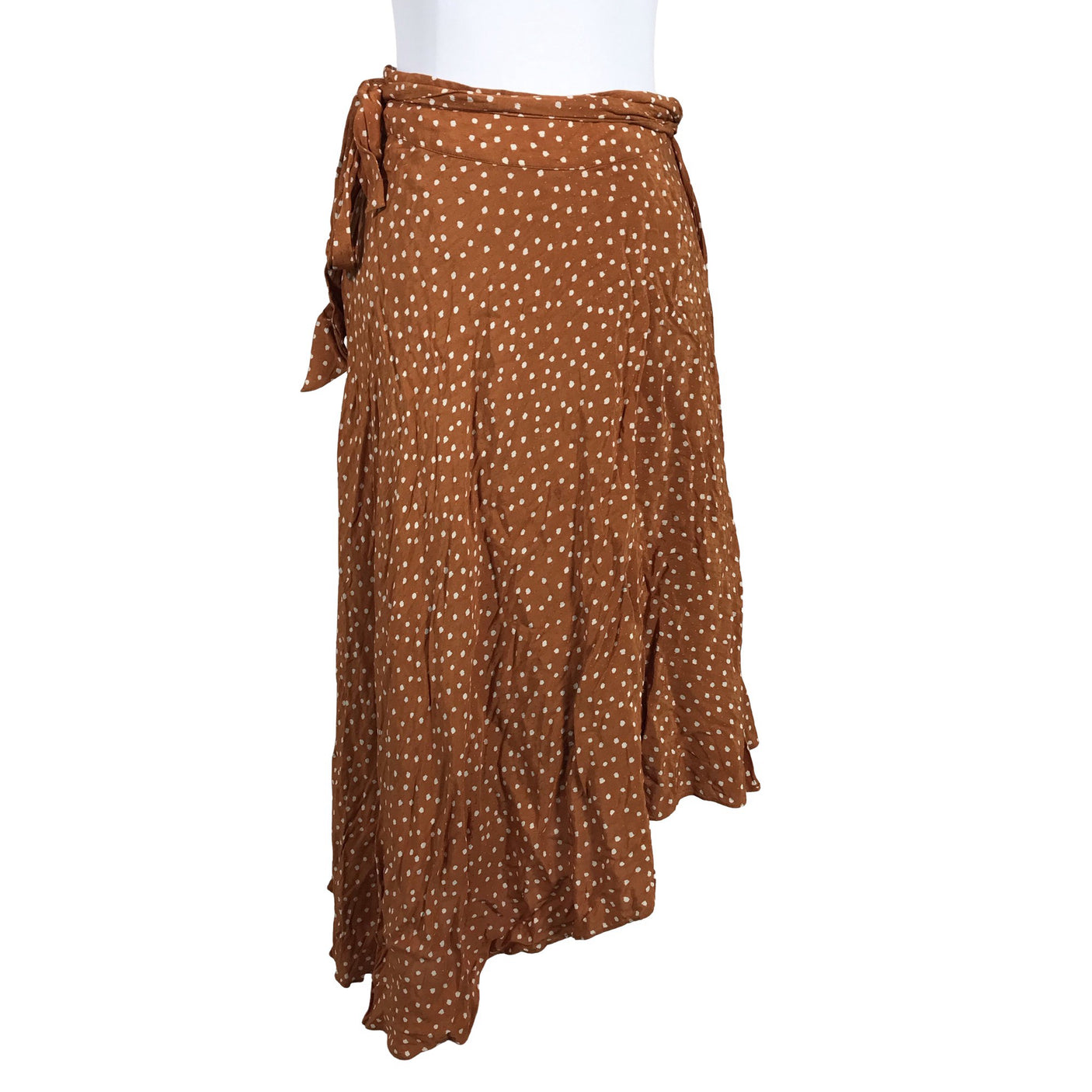 Unisex Samsoe&Samsoe - Fabric skirt, size 36 - Orange (2)