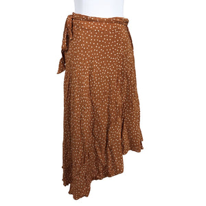 Unisex Samsoe&Samsoe - Fabric skirt, size 36 - Orange (2)