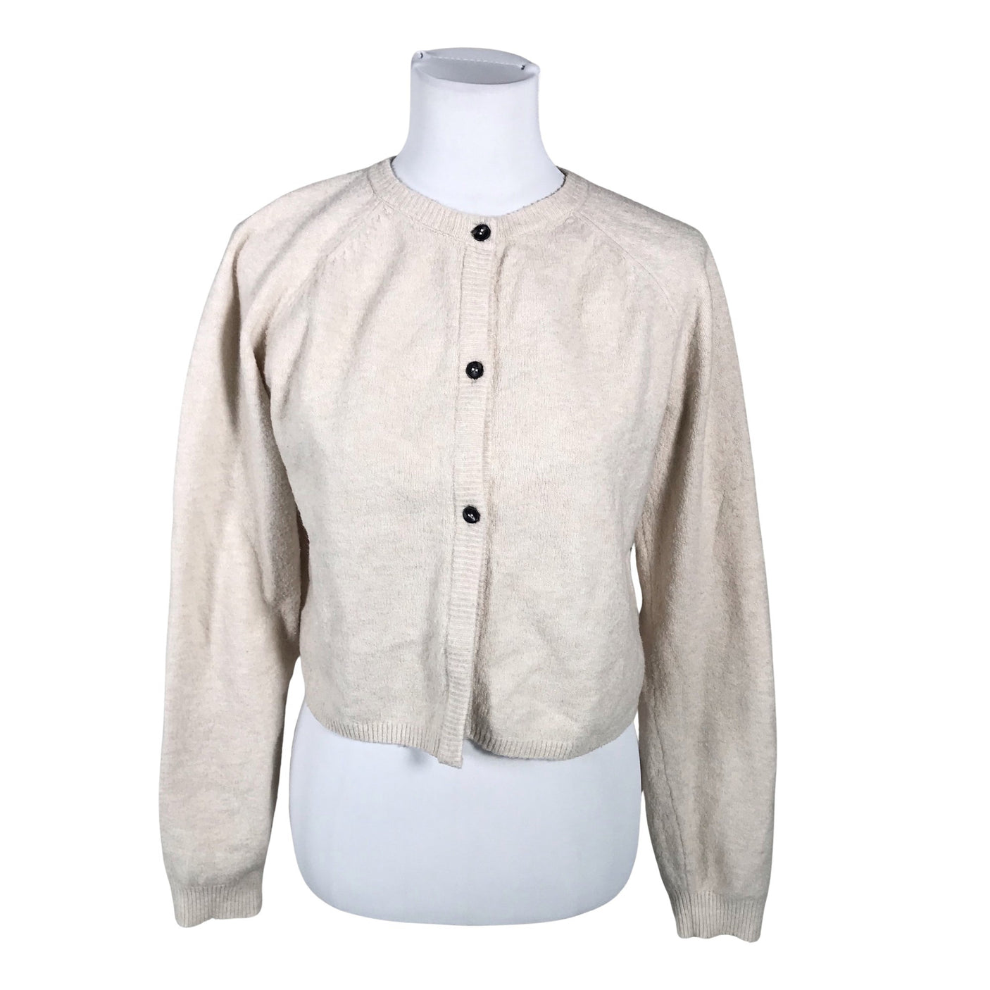Unisex Lindex - Cardigan, size 38 - Beige (1)