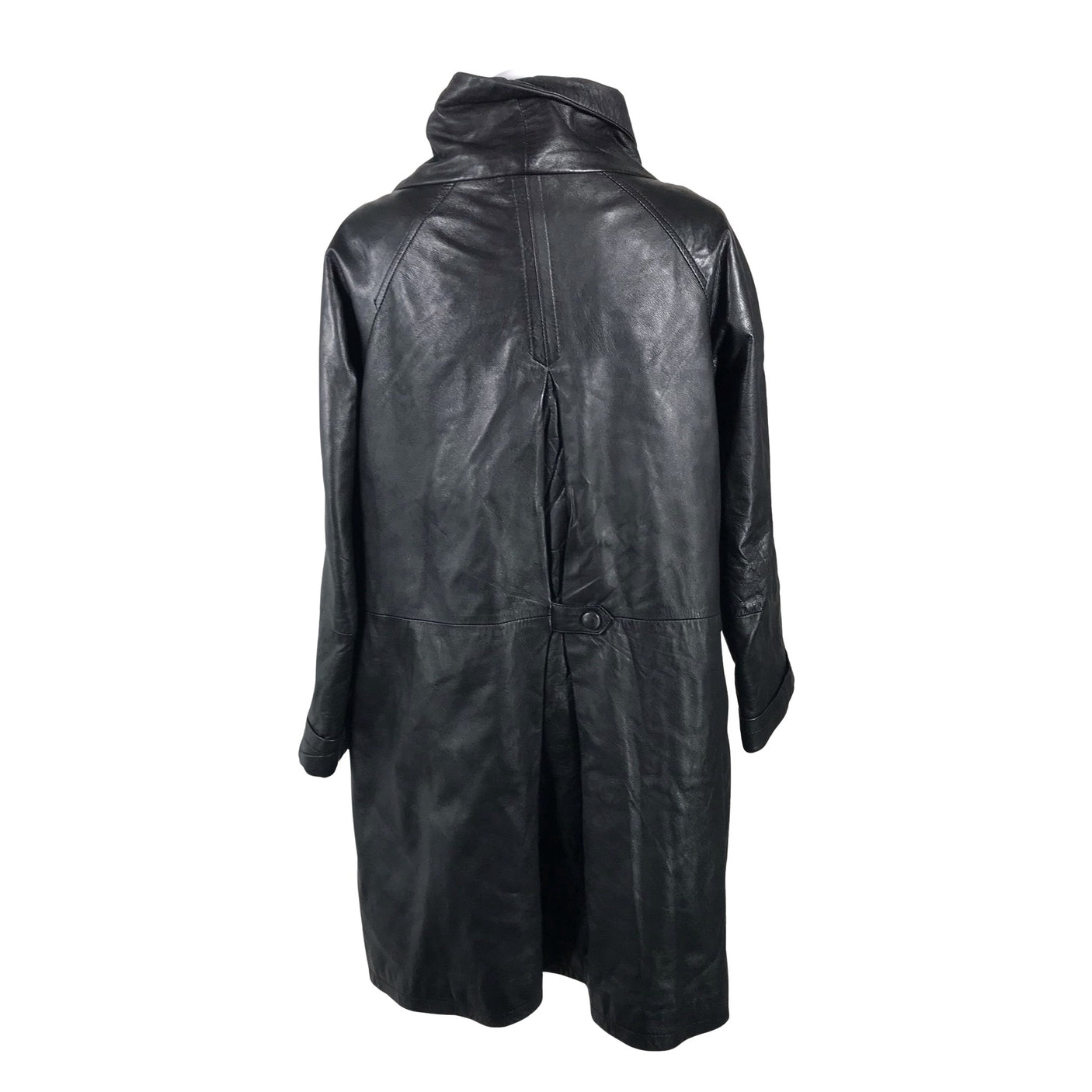 Unisex Auluna - Leather jacket, size 40 - Black (2)