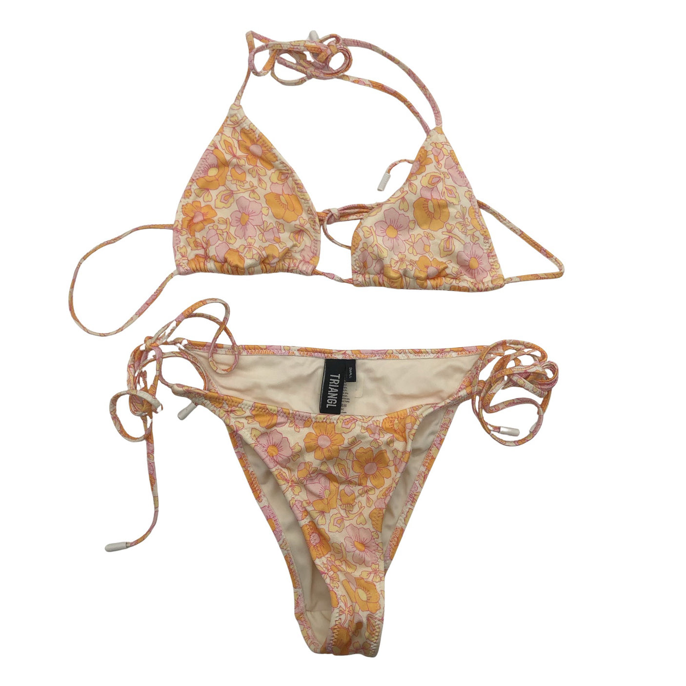 Unisex Triangl - Bikinis, size 36 - Orange (1)