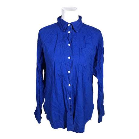 Unisex Lindex - Collared shirt, size 36 - Blue ()