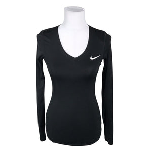 Unisex Nike - Sports shirt, long sleeve, size 34 - Black (1)