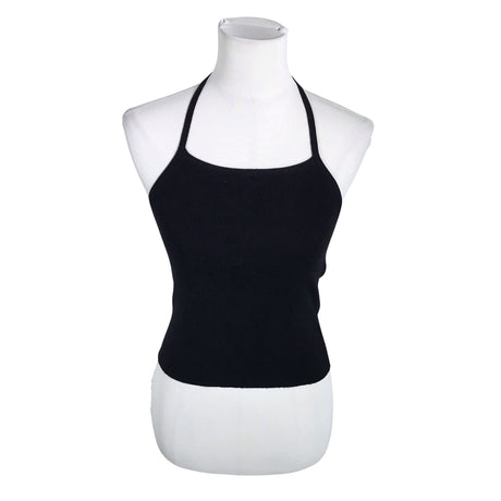 Unisex Brandy Melville - Tricot tank top, size 36 - Black ()