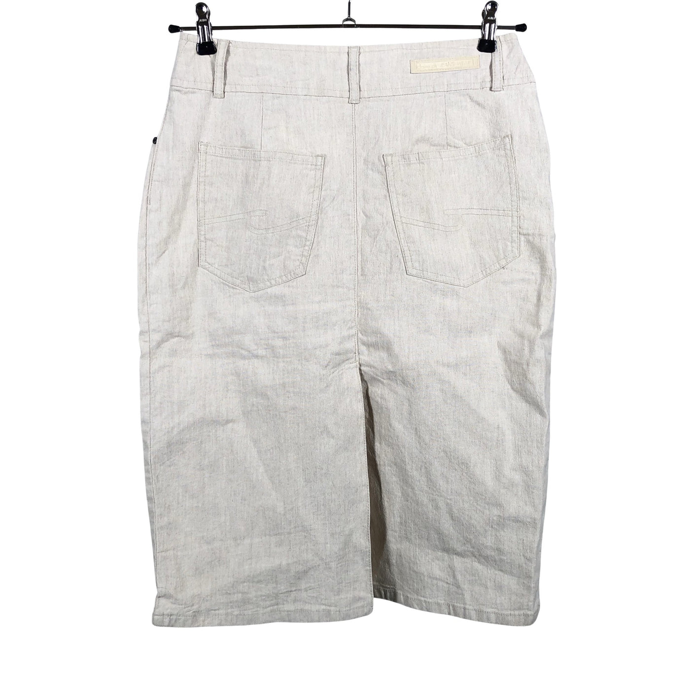 Unisex Claire.dk - Denim skirt, size 38 - Beige (2)