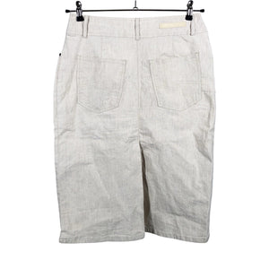 Unisex Claire.dk - Denim skirt, size 38 - Beige (2)