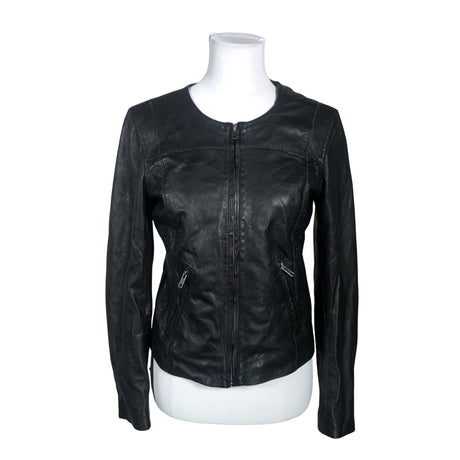Unisex Soaked - Leather jacket, size 36 - Black ()